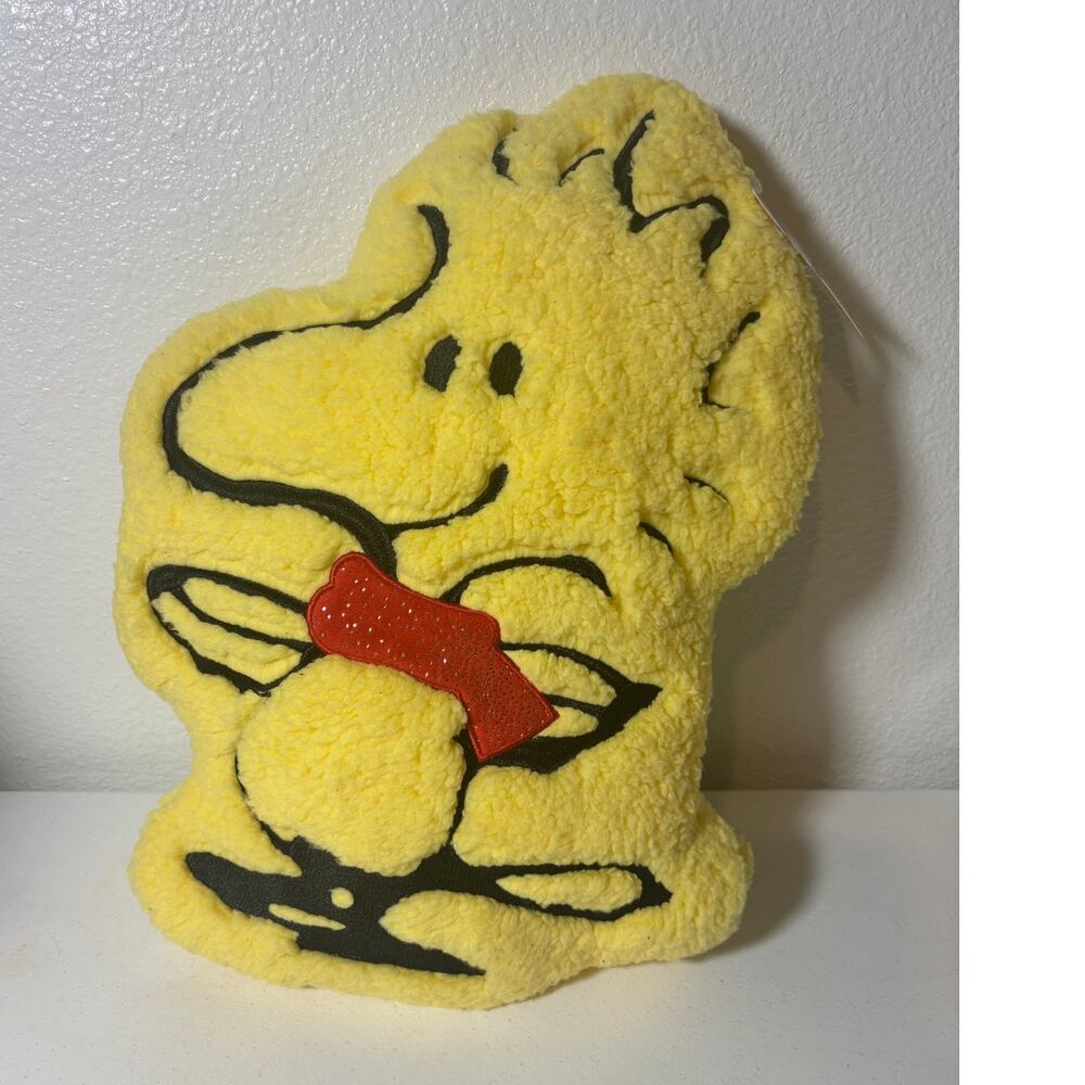 Peanuts NWT Woodstock Yellow 15" Throw Pillow Holiday Target Exclusive 2025